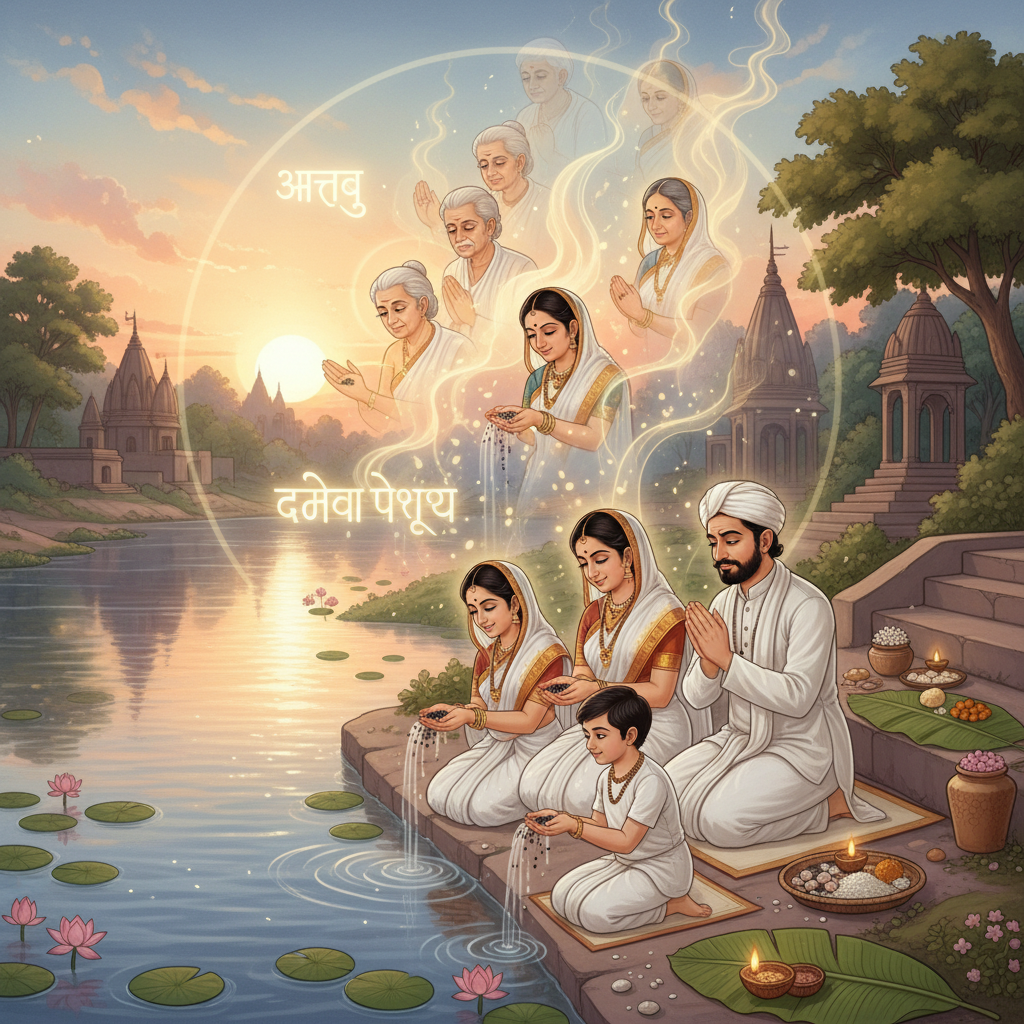 सर्वपितृ अमावस्या: पितरों का आशीर्वाद और अदृश्य दुनिया का रहस्य