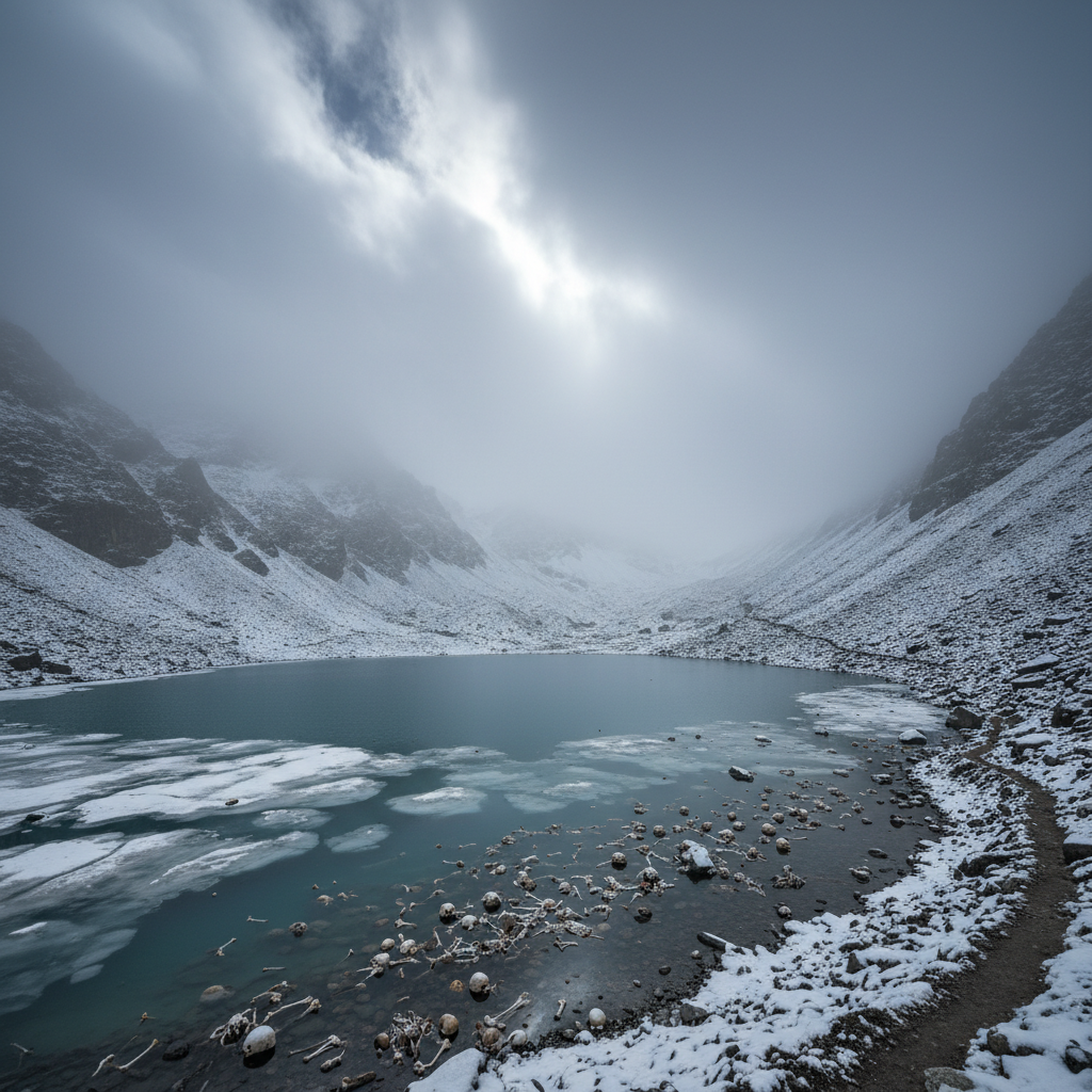 रूपकुंड की रहस्यमयी झील: कंकालों का सागर और एक अनसुलझी पहेली