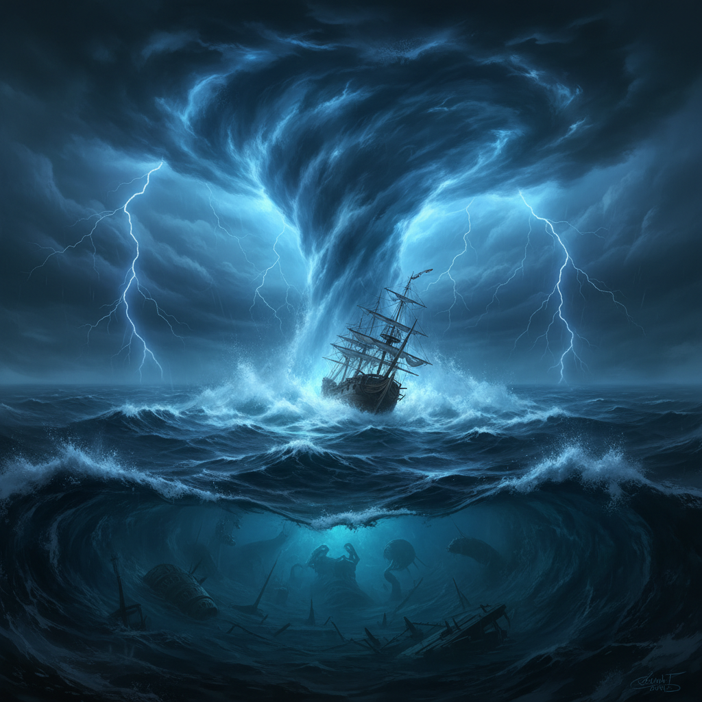 बरमूडा ट्रायंगल: अटलांटिक का रहस्यमय भंवर - जहाँ जहाज़ और हवाई जहाज़ गायब हो जाते हैं!