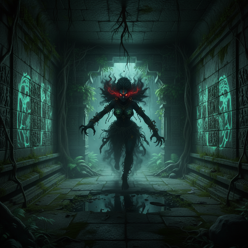 त्रिशूल रहस्य: केरल मंदिर के नीचे दबा शाप और जागृत यक्षिणी का खौफ